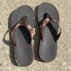 L.L Bean Men Flip Flops size 11.5